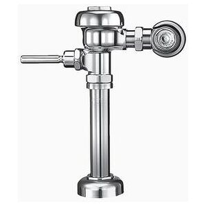 "Sloan 3080153 Regal Exposed Manual Flush Valve for Water Closet Flushometer - 3.5 gpf, 11 1/2"" Rough-In, Chrome"