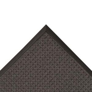 "NoTrax 166S0035CH Guzzler Entrance Floor Mat, 3' x 5', 3/8"" Thick, Charcoal, Gray"