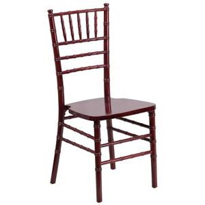 Flash Furniture XS-MAHOGANY-GG Chiavari Chair - Acacia Wood, Mahogany