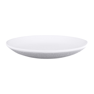 "Elite Global Solutions JW7006-W Zen 6 1/4"" Round Melamine Dessert Plate, White"