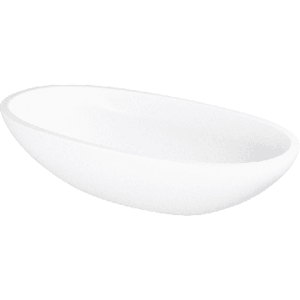 Elite Global Solutions M157OV-NW Belize 96 oz Oval Melamine Serving Bowl, Display White