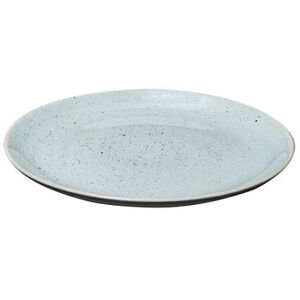 "Churchill SDESEV111 11 1/4"" Round Stonecast Plate - Ceramic, Duck Egg Blue"