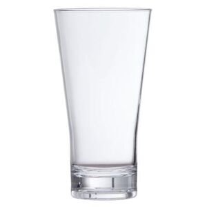 Fortessa DV.PS.1285 20 oz Outside Beverage Glass, Plastic, Clear