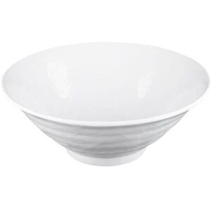 Elite Global Solutions D1010RR-W Pebble Creek 55 oz Round Melamine Bowl, White