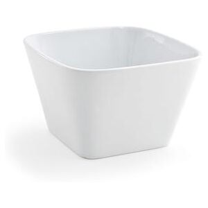 "Front of the House DBO036WHP13 28 oz Square Mod Bowl - 5 1/2"" x 5 1/2"", Porcelain, Superwhite"