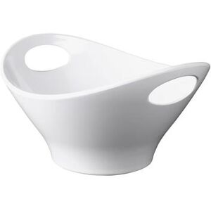 Elite Global Solutions M1111OVH-NW Bilbao 96 oz Oval Melamine Serving Bowl, Display White