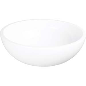 Elite Global Solutions M115R4-NW Belize 4 3/4 qt Round Melamine Serving Bowl, Display White