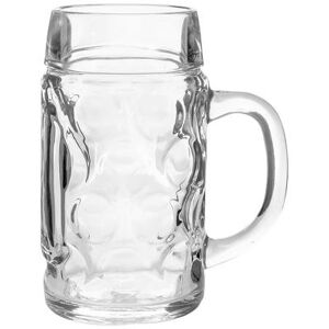 Libbey 12029521 21 1/4 oz Oktoberfest Mug, Handle, Clear