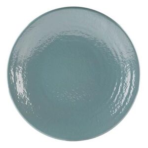 "Elite Global Solutions D117RR-ABY 11 7/8"" Round Melamine Dinner Plate, Abyss, Blue"