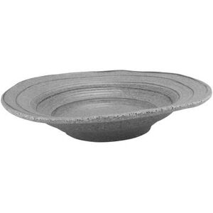 "Elite Global Solutions DB11ST-GSD Della Terra 22 oz Round Melamine Bowl, Granite Stone, 11""Dia. x 2 3/8""H, Irregular Round, Gray"