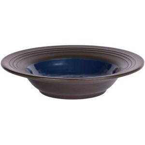 Elite Global Solutions DB651GM-LAP/CH 10 oz Round Melamine Bowl, Lapis/Chocolate, Brown