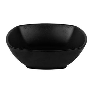 Elite Global Solutions JW1506-B 9 oz Square Melamine Bowl, Black