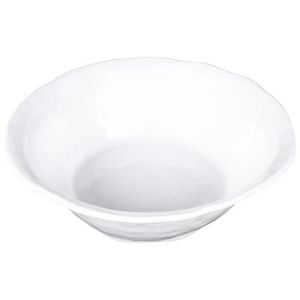 Elite Global Solutions M14BRF-NW Tuscany 6 qt Round Melamine Serving Bowl, Display White