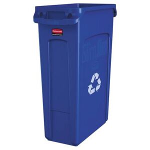 Rubbermaid FG354007BLUE 23 gal Multiple Material Recycle Bin - Indoor, Recycle Symbol