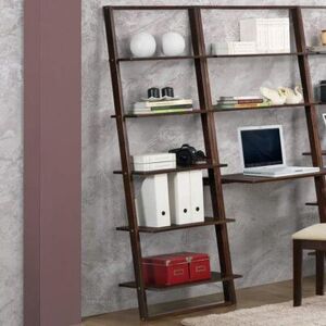 4D Concepts Arlington Wall Bookcase by 4D Concepts in Cappuccino