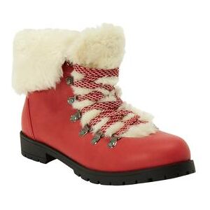 Women's The Arctic Bootie by Comfortview in Pepper Red (Size 9 1/2 M)