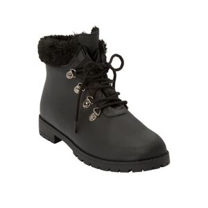 Women's The Vylon Hiker Bootie by Comfortview in Black (Size 9 1/2 M)
