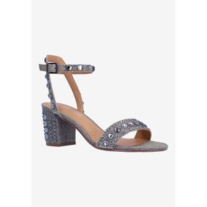 Women's Evelina Sandals by J. Renee in Pewter (Size 9 1/2 M)