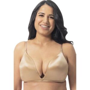 Plus Size Women's Uma U-Plunge Convertible Bra Intimate Apparel by Dominique in Mocha (Size 36 B)