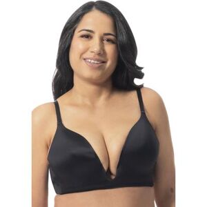 Plus Size Women's Uma U-Plunge Convertible Bra Intimate Apparel by Dominique in Black (Size 36 D)