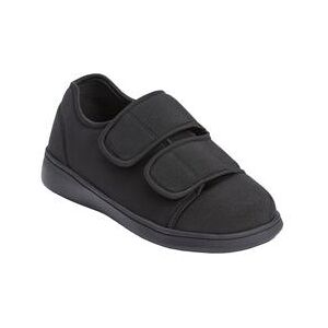 Extra Wide Width Women's The Extra Wide Microbacterial Walking Shoe by Comfortview in Black (Size 7 WW)