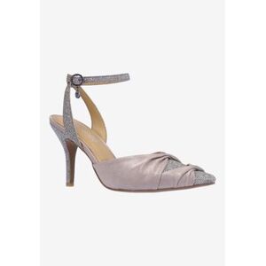 Wide Width Women's Leander Pump by J. Renee in Pewter (Size 12 W)