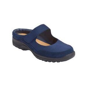 Extra Wide Width Women's The Milo Mule by Comfortview in Navy (Size 7 WW)