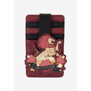 Women's Loungefly X Harry Potter Gryffindor Card Holder by Harry Potter in Red