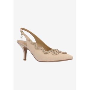 Women's Fedosia Pump by J. Renee in Beige (Size 7 M)