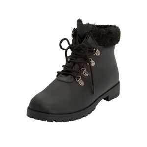 Women's The Vylon Hiker Bootie by Comfortview in Black (Size 10 1/2 M)