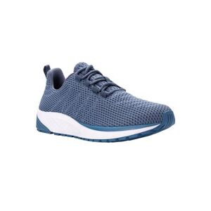 Wide Width Women's Tour Knit Running Shoe by Propet in Denim (Size 8 1/2 W)