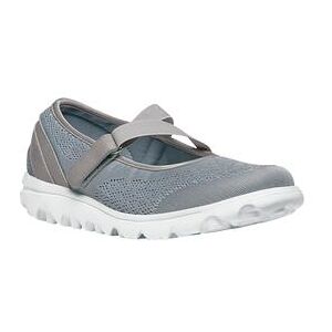 Women's TravelLite Mary Jane Sneaker by Propet® in Silver (Size 8 M)