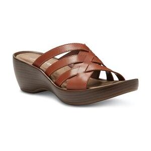 Women's Poppy Wedge Sandal by Eastland in Tan (Size 10 M)