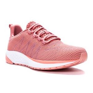 Wide Width Women's Tour Knit Sneakers by Propet in Dark Pink (Size 7 1/2 W)