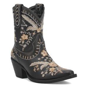 Women's Primrose Mid Calf Western Boot by Dingo in Black (Size 8 M)