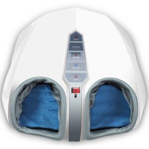 Miko Shiatsu Foot Massager Machine with Kneading and Switchable Heat - White