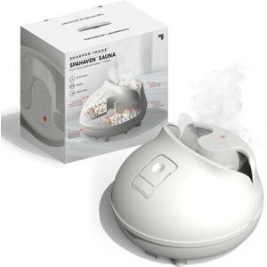 Sharper Image Shiatsu Foot Sauna, Rejuvenate Tired Feet, Steam and Heat Massager - White