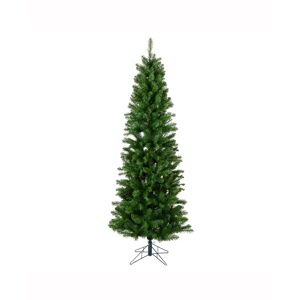 Vickerman 9.5' Salem Pencil Pine Artificial Christmas Tree Unlit - Green