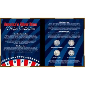 American Coin Treasures America's Silver Dime Design Collection - Multi