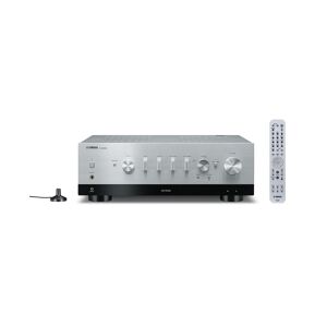 Yamaha R-N1000A Stereo Network Receiver with Hdmi Arc, Bluetooth, Wi-Fi, Remote and MusicCast - Silver