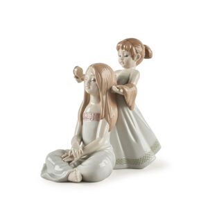 Lladro Combing Your Hair - Multi