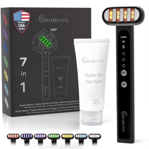 Verdermis 7 Color Led Super Wand + Hydra Gel