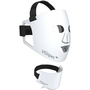 Solaris Led Light Therapy Silicone Face and Neck Mask Set - White