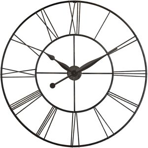 Infinity Instruments Round Wall Clock - Black