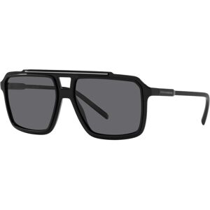 Dolce & Gabbana Men's Polarized Sunglasses, DG6147 57 - Black