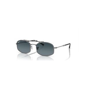 Ray-Ban Unisex Polarized Sunglasses, Gradient RB3719 - Gunmetal, Silver
