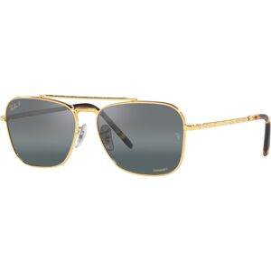 Ray-Ban Unisex Polarized Sunglasses, RB3636 New Caravan - Legend Gold-Tone