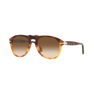Persol Men's Sunglasses, PO0649 54 - Dk Brown, Light Brown Tortoise
