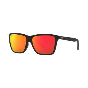 Maui Jim Men's Polarized Sunglasses, MJ000672 Cruzem 57 - Black Matte