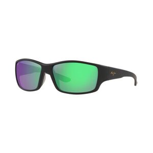 Maui Jim Men's Polarized Sunglasses, MJ000673 Local Kine 61 - Black Green